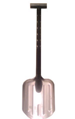 Лопата автомобильная (алюмин. с ребрами жесткости, ручка из полимеров)